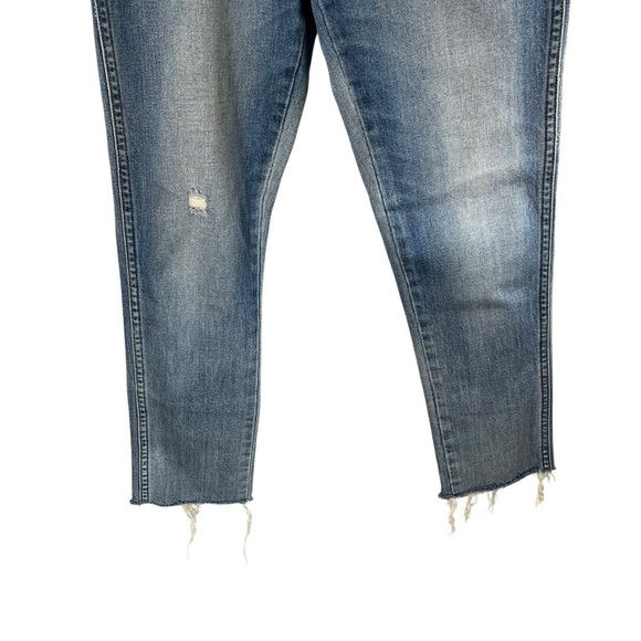 AMO Lover In The Cards High Rise Straight Leg Crop Jeans - Picture 5 of 15